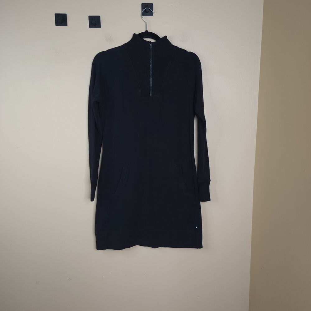 American Giant Sport and Sleek Moto Dress in Black Size S